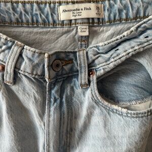 Abercrombie Curve Love High Rise Loose Jean